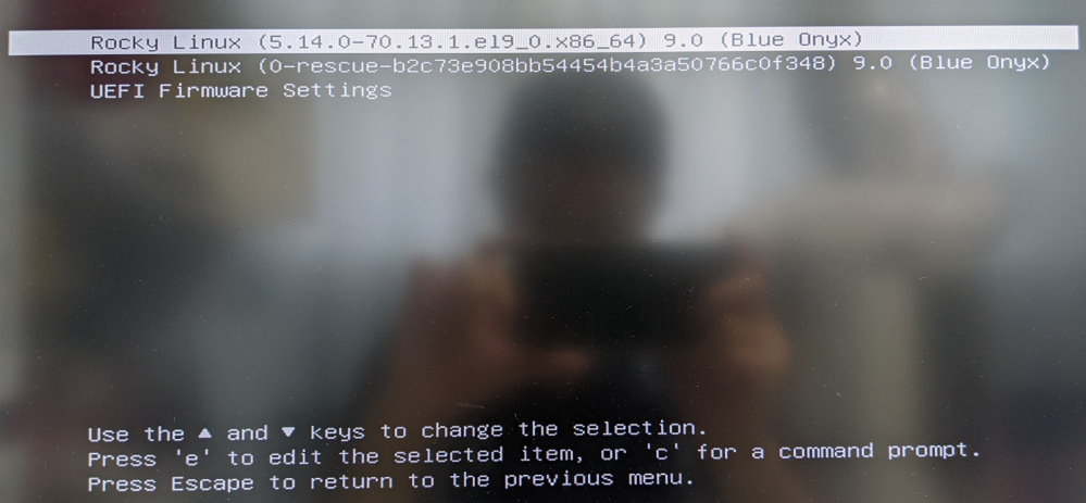 第一次开机设置 UEFI 之后